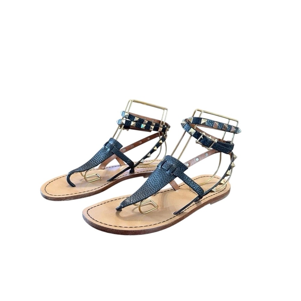 Valentino Garavani Rockstud Sandals Women's Size 39 EU / 8.5 US Authentic